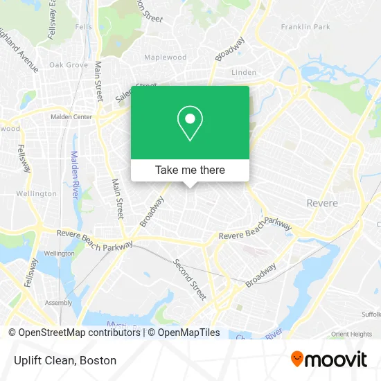 Uplift Clean map