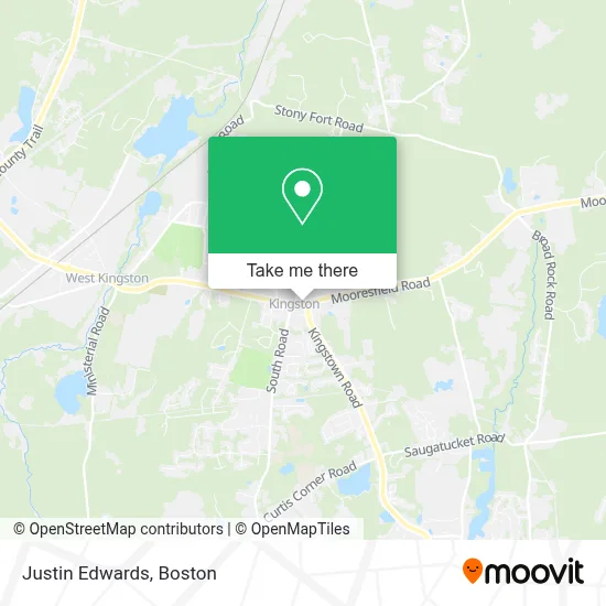 Justin Edwards map