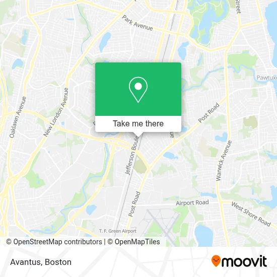 Avantus map