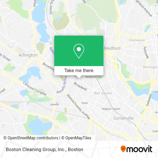Boston Cleaning Group, Inc. map