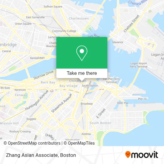 Zhang Asian Associate map