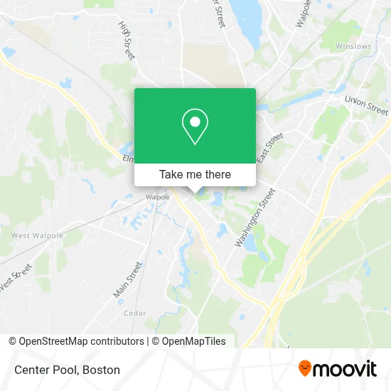Center Pool map