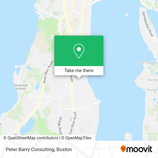Peter Barry Consulting map