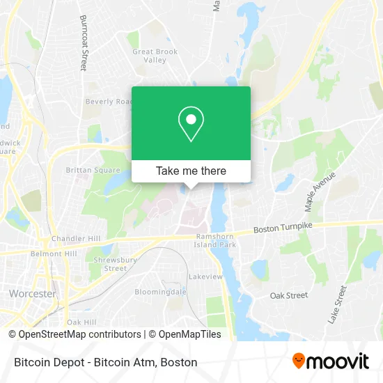 Bitcoin Depot Atm map
