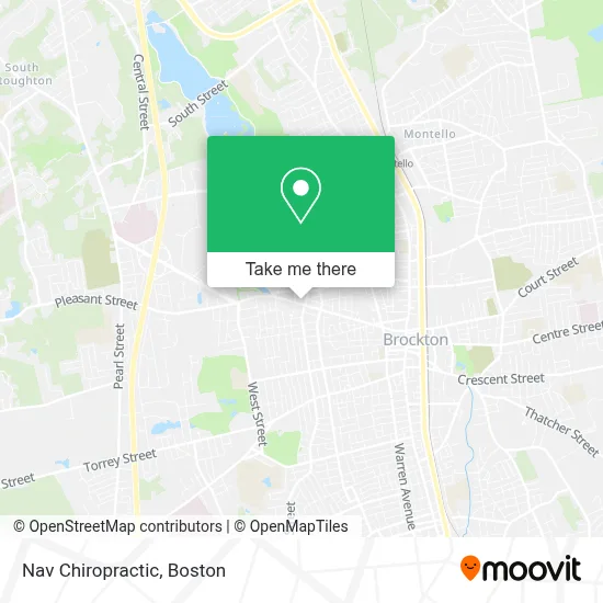 Nav Chiropractic map