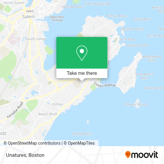 Unatures map