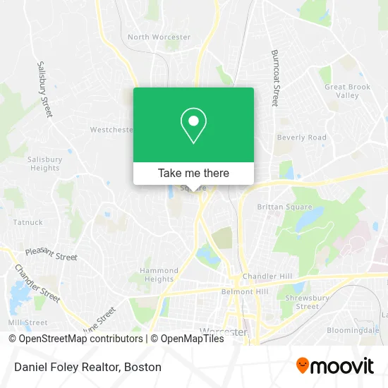 Daniel Foley Realtor map