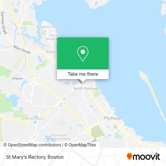 St Mary's Rectory map