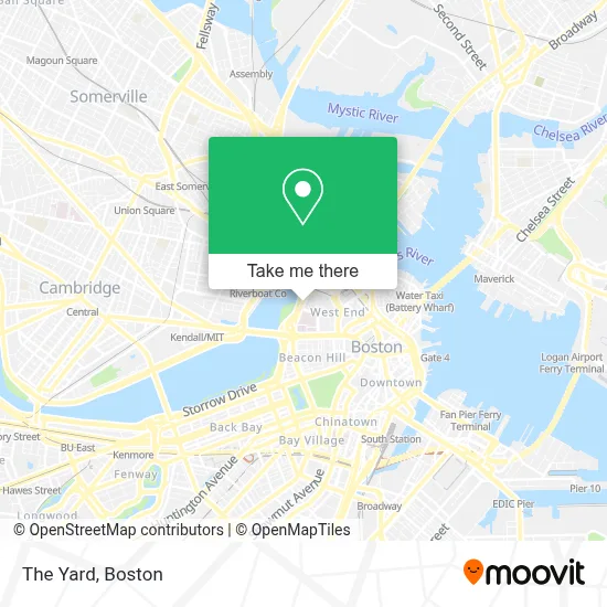 The Yard map