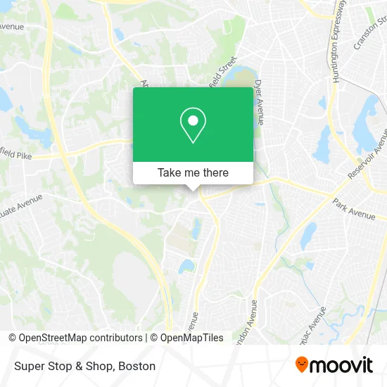 Super Stop & Shop map