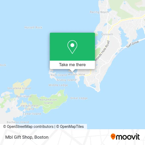 Mbl Gift Shop map