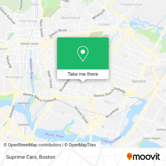 Suprime Cars map