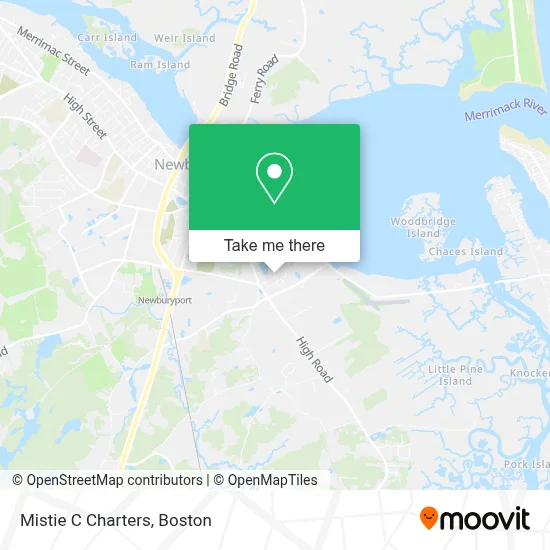 Mistie C Charters map