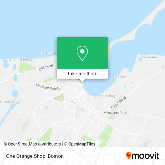 One Orange Shop map