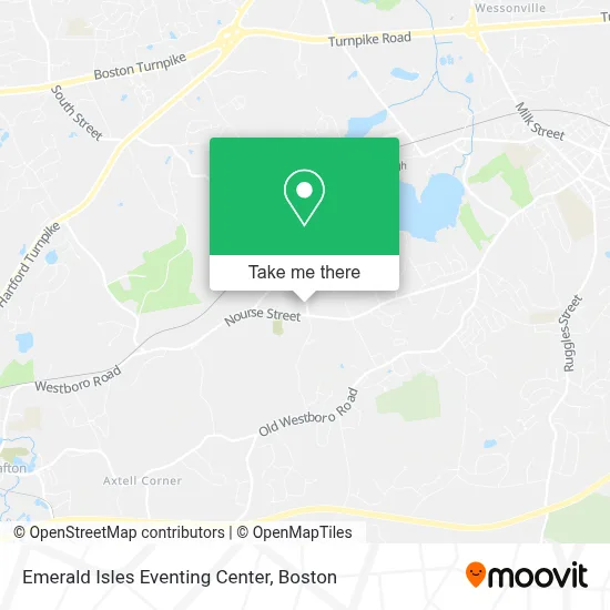 Emerald Isles Eventing Center map