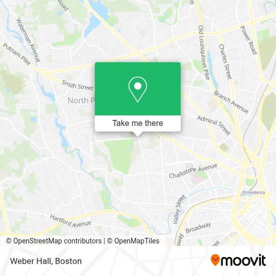 Weber Hall map