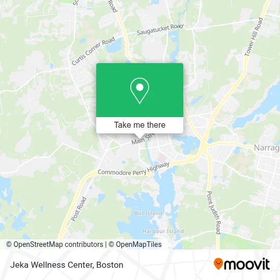Jeka Wellness Center map