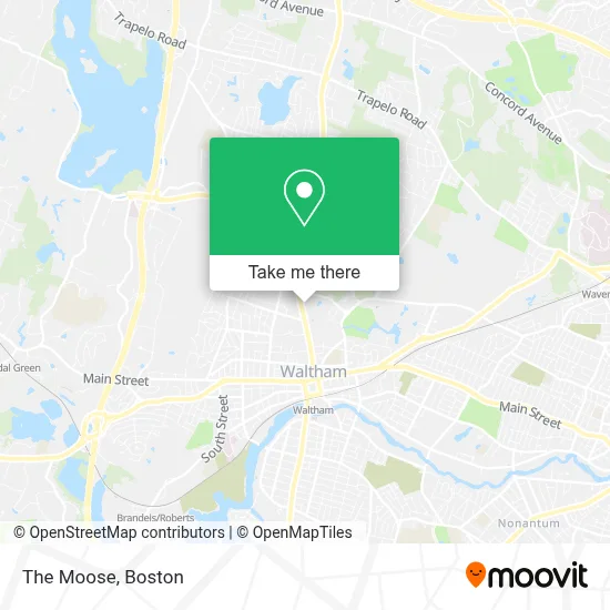 The Moose map