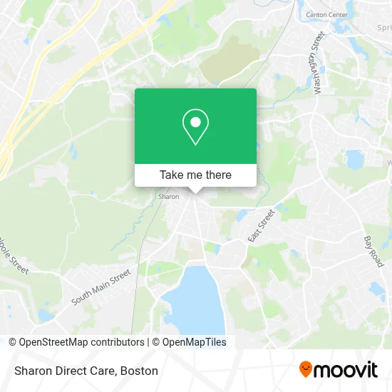 Sharon Direct Care map