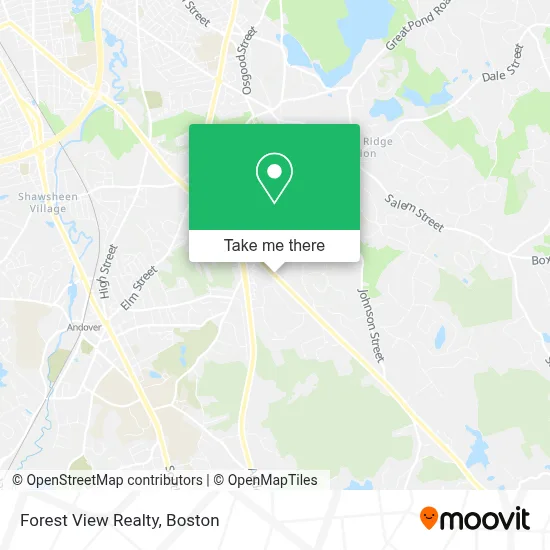 Forest View Realty map