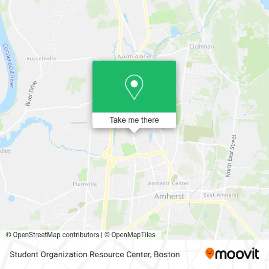 Student Organization Resource Center map