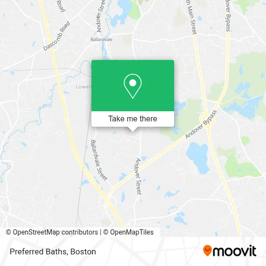 Preferred Baths map