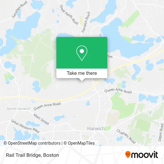 Rail Trail Bridge map