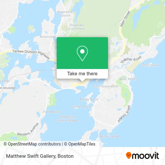 Matthew Swift Gallery map