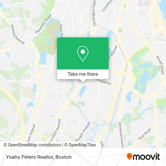 Ysatis Peters Realtor map