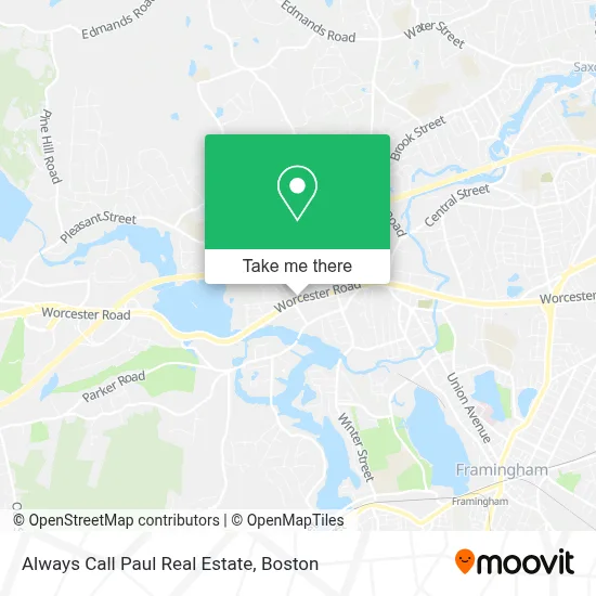 Always Call Paul Real Estate map
