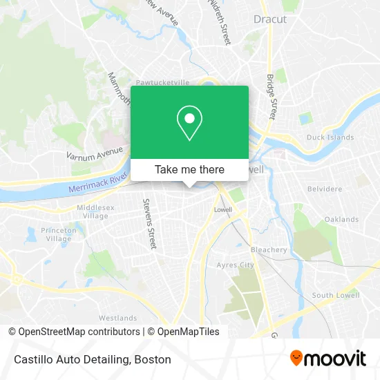 Castillo Auto Detailing map