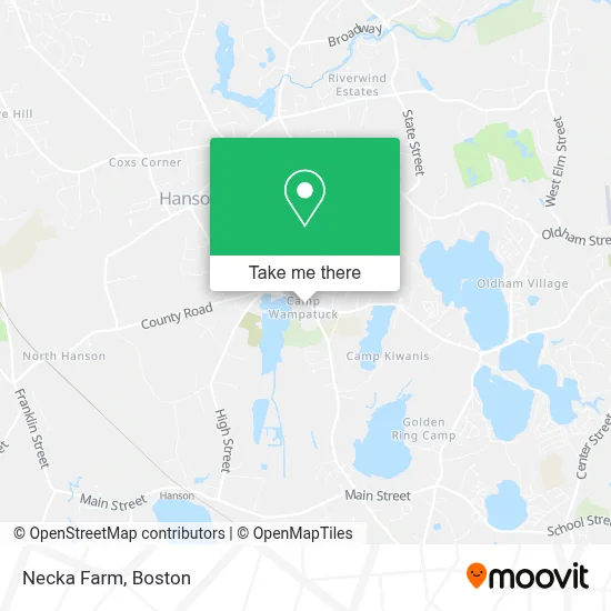 Necka Farm map