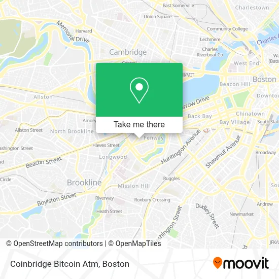 Coinbridge Bitcoin Atm map