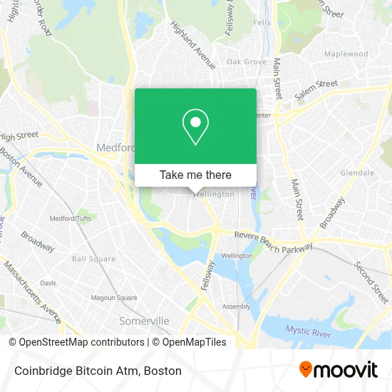 Coinbridge Bitcoin Atm map