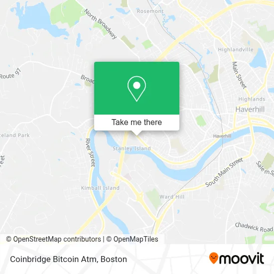 Coinbridge Bitcoin Atm map