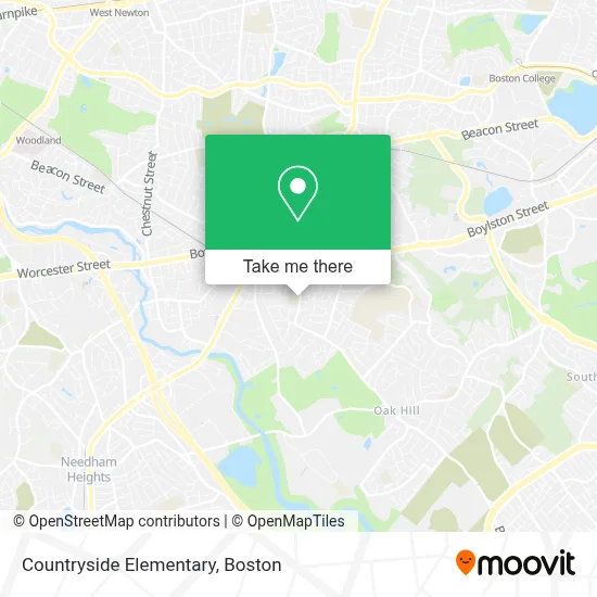 Countryside Elementary map