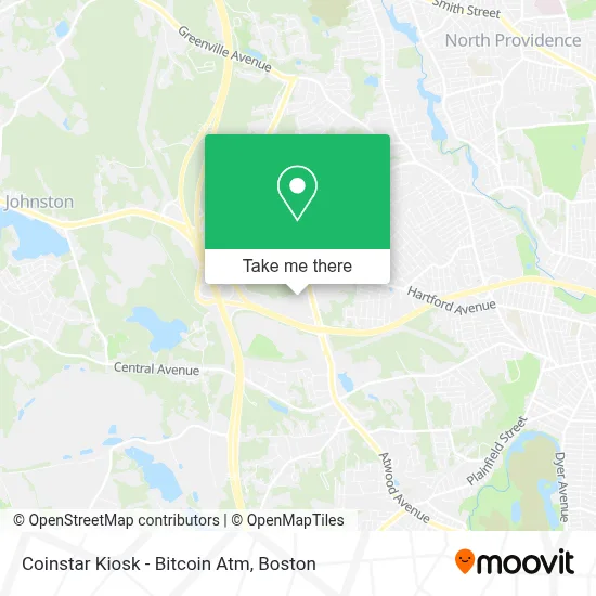Coinstar Kiosk - Bitcoin Atm map