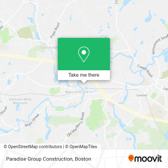 Paradise Group Construction map