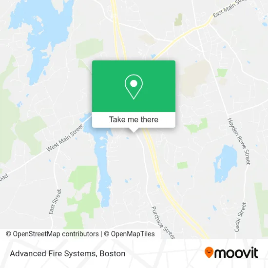 Advanced Fire Systems map