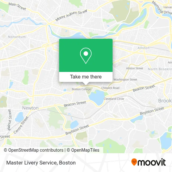 Master Livery Service map