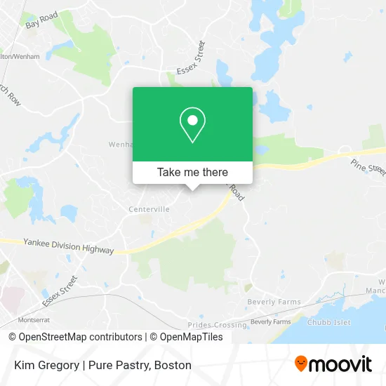 Kim Gregory | Pure Pastry map