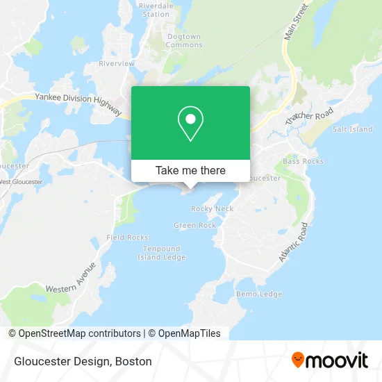 Gloucester Design map