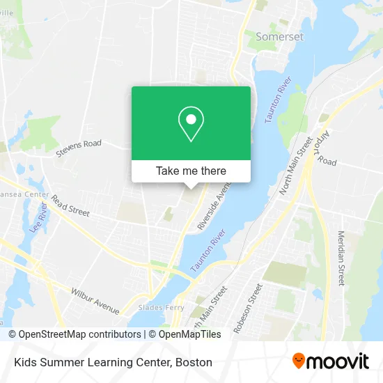 Kids Summer Learning Center map