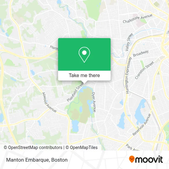 Manton Embarque map