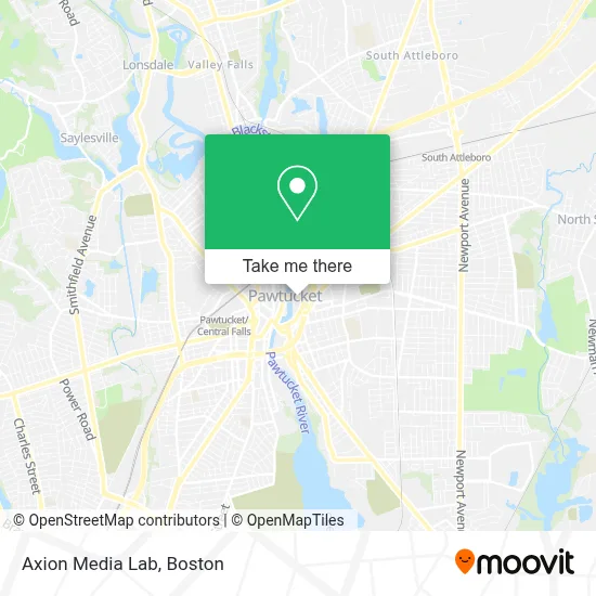 Axion Media Lab map