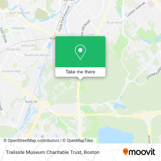 Trailside Museum Charitable Trust map