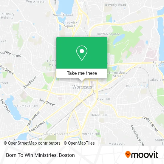 Born To Win Ministries map