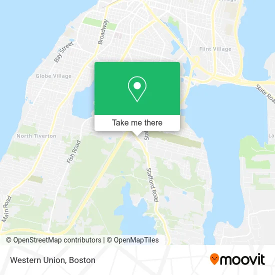 Western Union map
