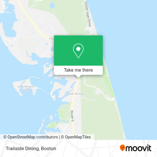 Trailside Dining map