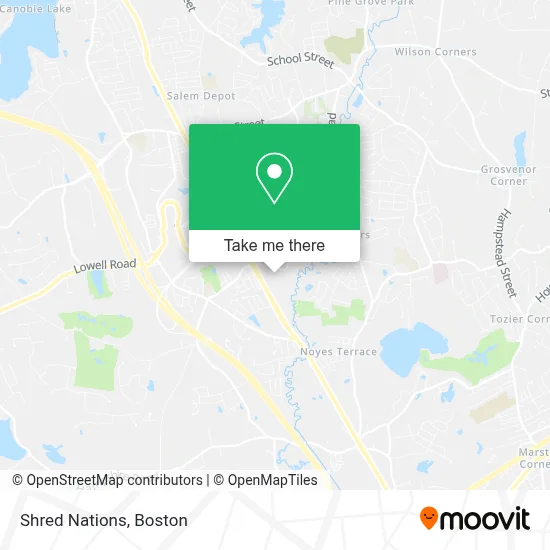 Shred Nations map